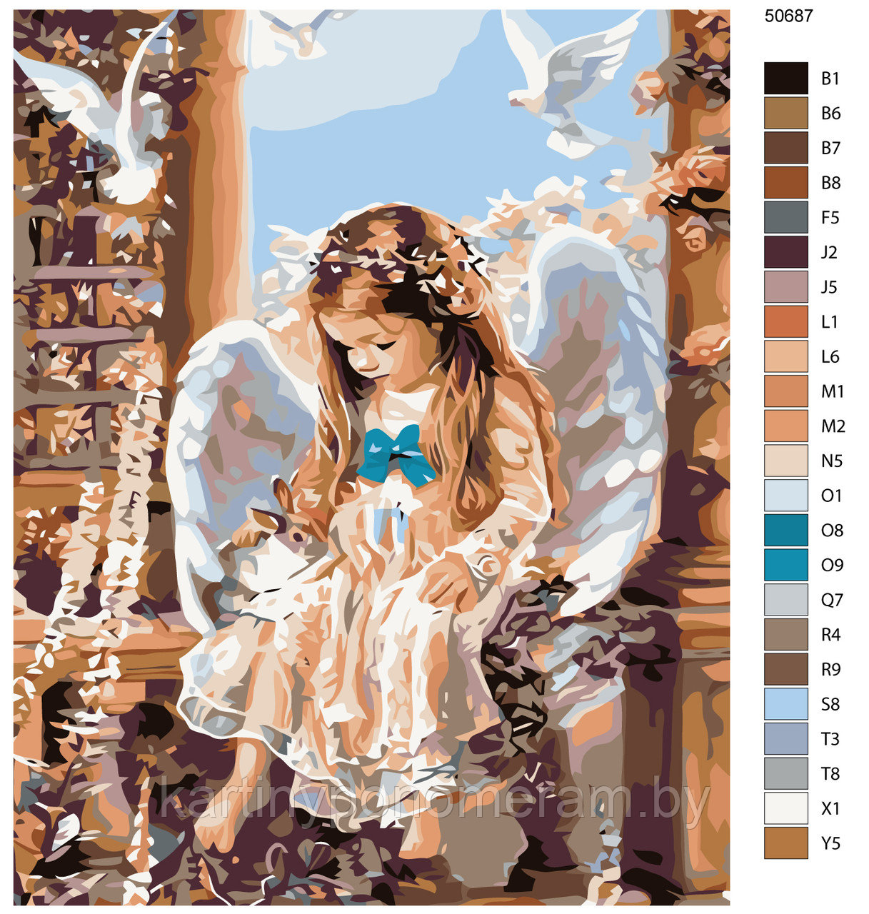 Картина по номерам, 40 x 50, KTMK-50687
