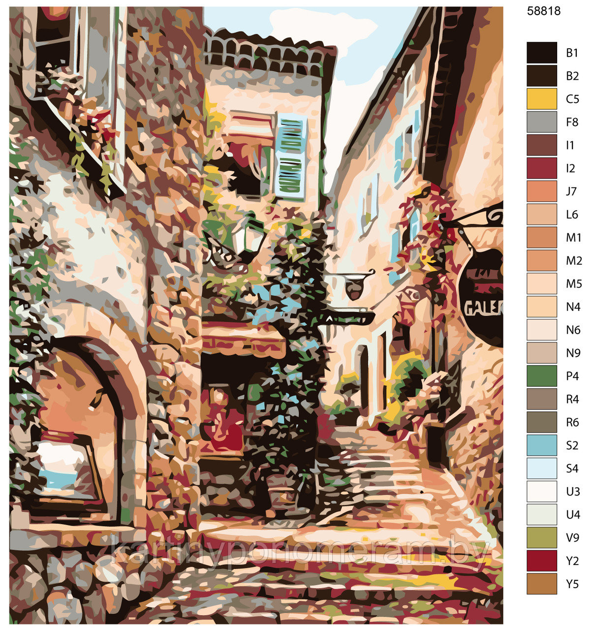 Картина по номерам, 40 x 50, KTMK-58818