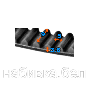 Зубчатый ремень 225-5M-09 Z45