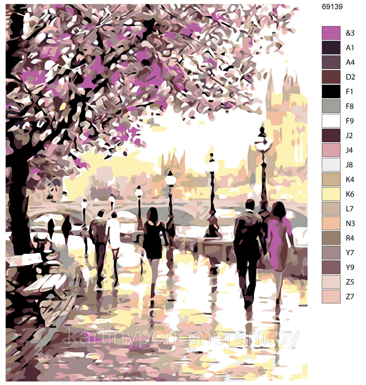Картина по номерам, 40 x 50, KTMK-69139