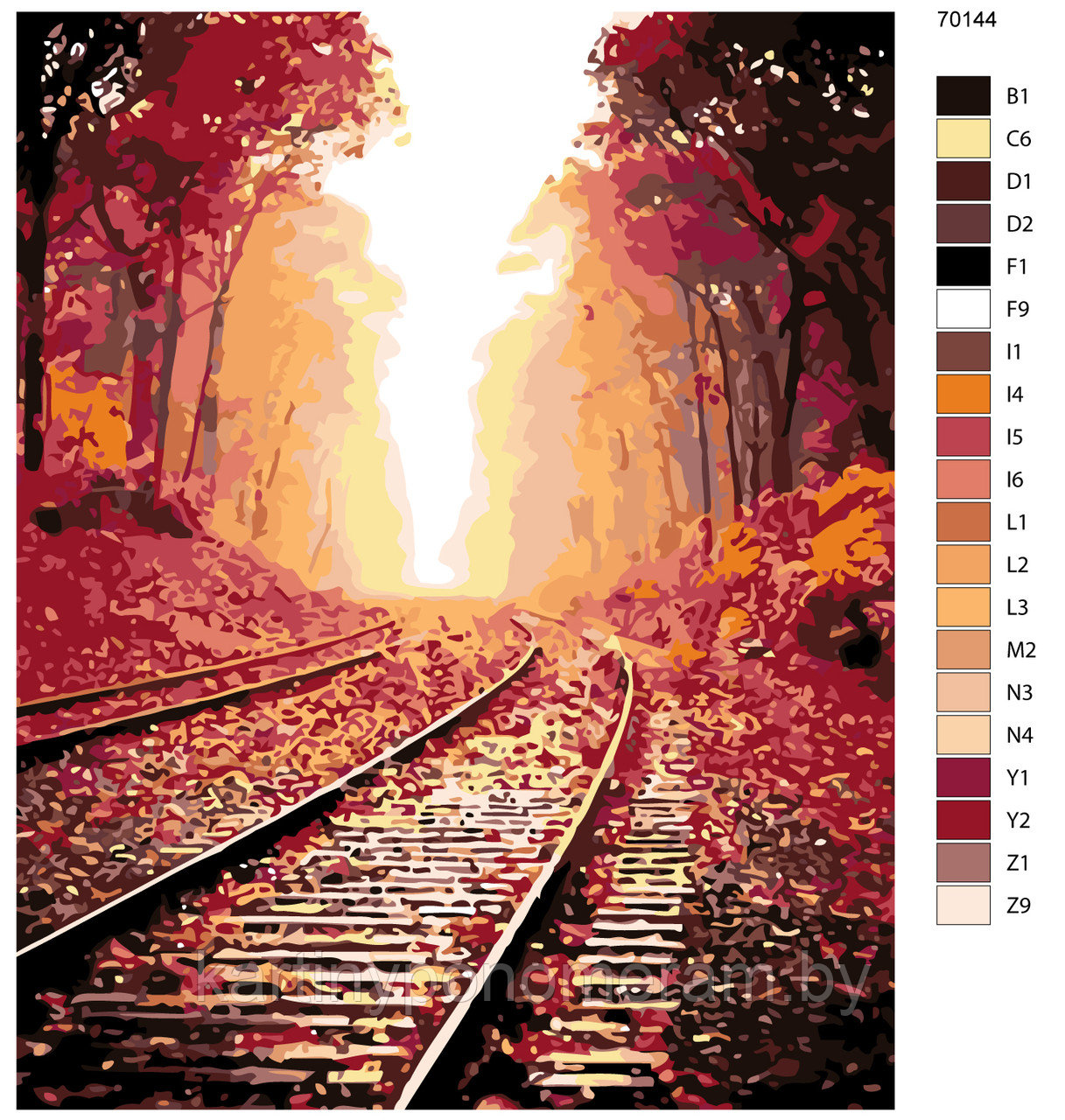Картина по номерам, 40 x 50, KTMK-70144