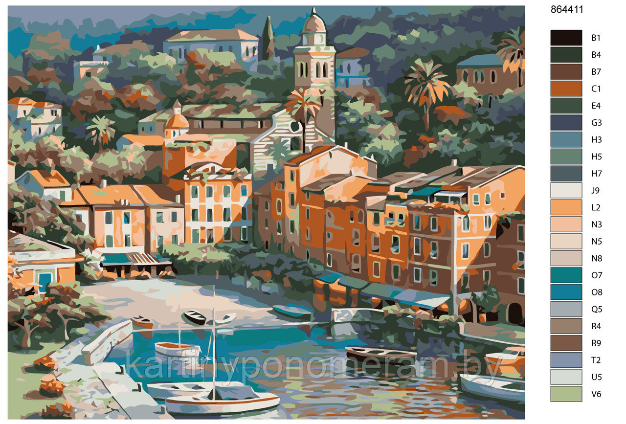 Картина по номерам, 40 x 50, KTMK-864411