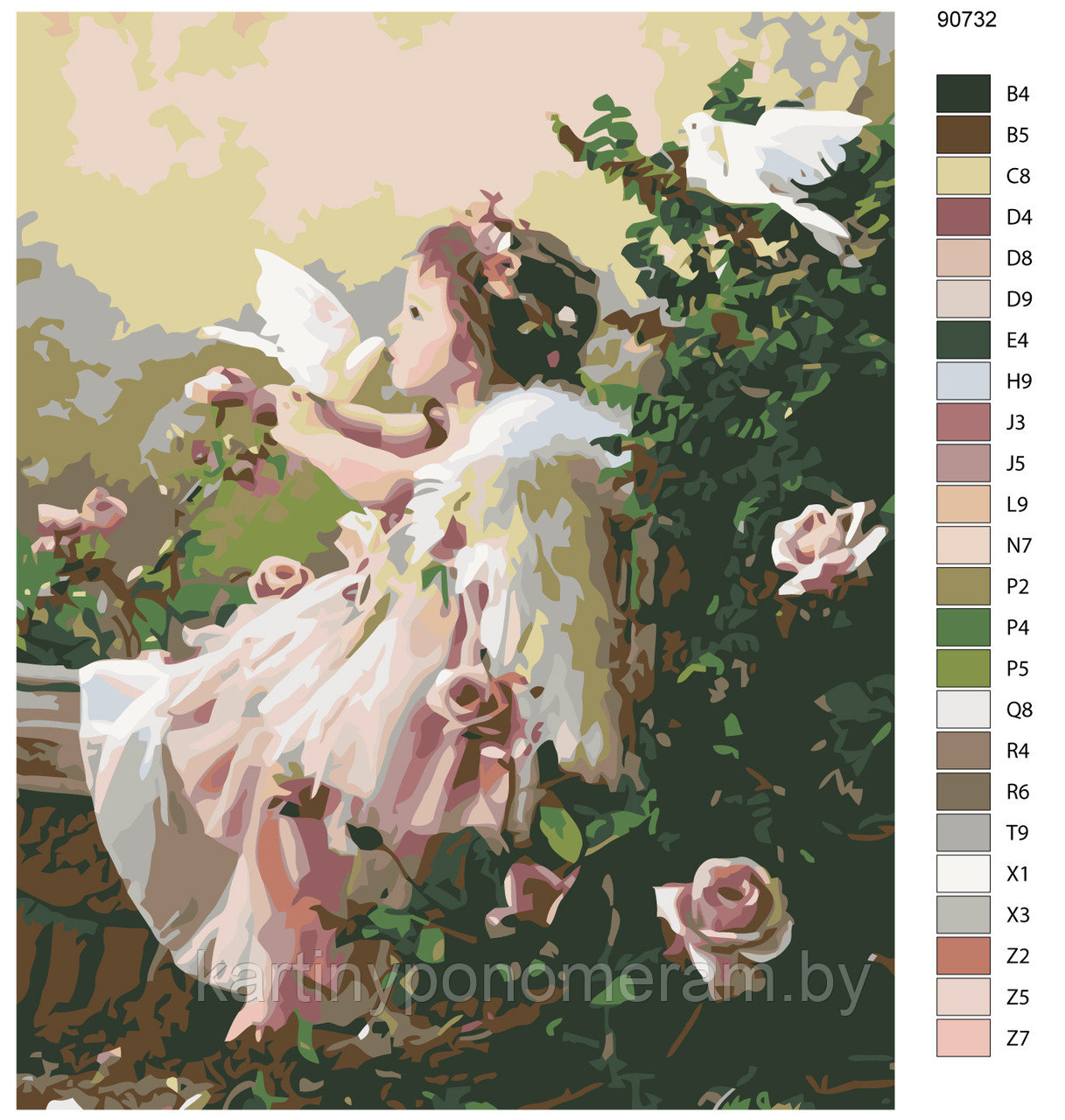 Картина по номерам, 40 x 50, KTMK-90732
