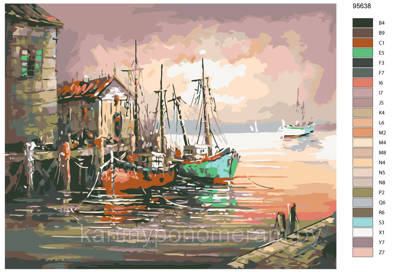 Картина по номерам, 40 x 50, KTMK-95638