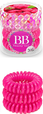 Резинка для волос Бьюти Бар цвет - малиновый Beauty Bar Hair Rings Crimson