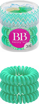Резинка для волос Бьюти Бар цвет - салатовый Beauty Bar Hair Rings Lime