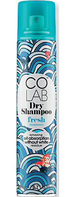 Сухой шампунь Колаб с пляжными нотами лимона и нероли 200ml - Colab Dry Shampoo Fresh