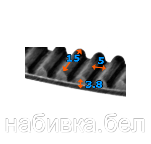 Зубчатый ремень 270-5M-15 Z54