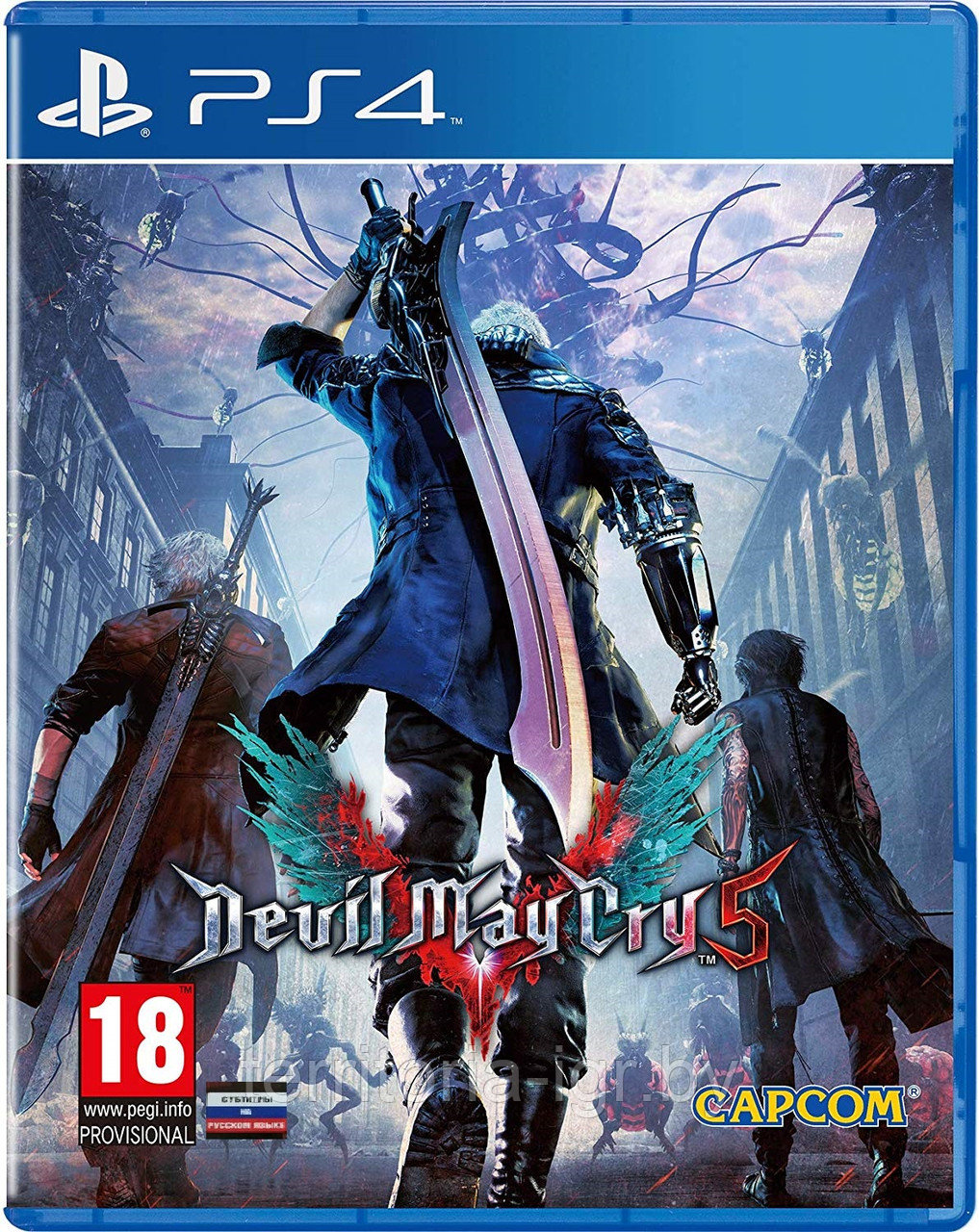 Devil May Cry 5 PS4 (Русские субтитры)