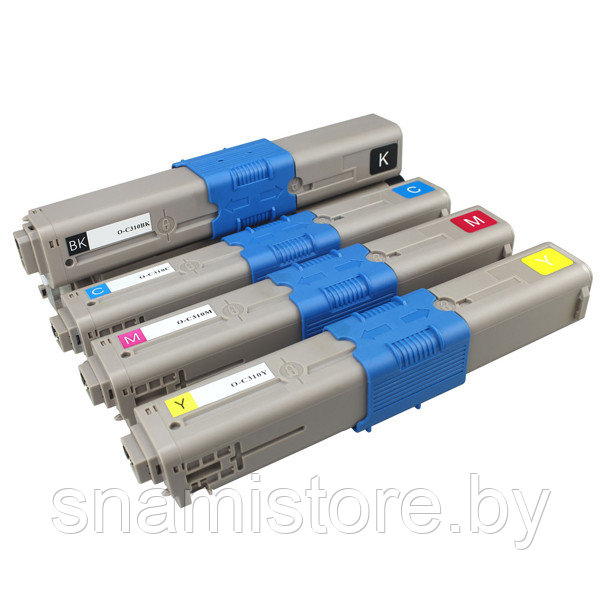 Тонер-картридж OKI C301,321 Y 44973533, 44973541 ASC