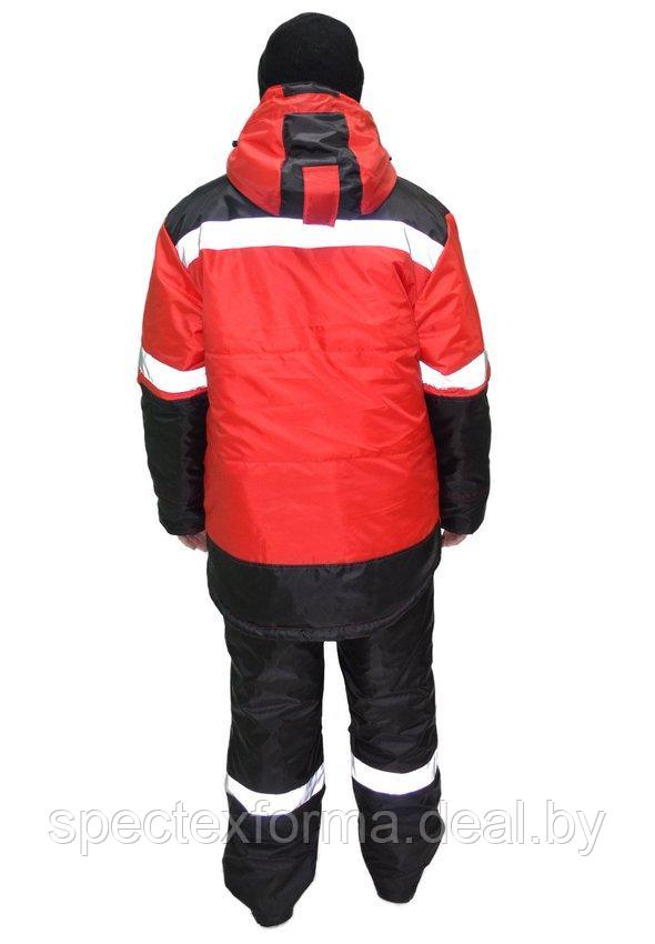 Куртка утепленная "Монблан-Люкс", красно-черная - фото 4 - id-p96916588
