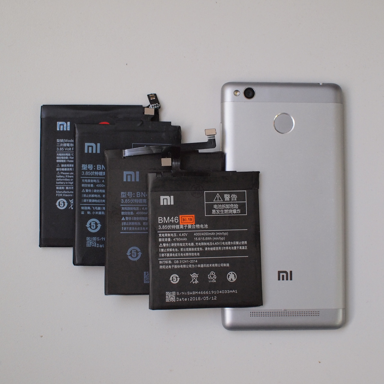 Замена встроенного аккумулятора в смартфонах XIAOMI (Сяоми)