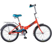 Детский складной велосипед Novatrack 20" (оранжевый)