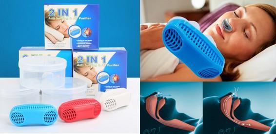 Фильтр для носа 2 в 1 Anti Snoring and Air Purifier (воздушный фильтр и антихрап, заменитель марлево - фото 2 - id-p78868579