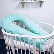 Подушка для беременных U формы XL размер 420см ( длина ноги каждой 170 см)