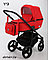 Детская модульная коляска Adamex Reggio 2 в 1, фото 5