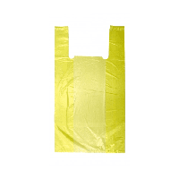 Пакет майка ПНД 370мм*400мм 8 мкм, упаковка 200 штук (стоимость без НДС) красно-желтые