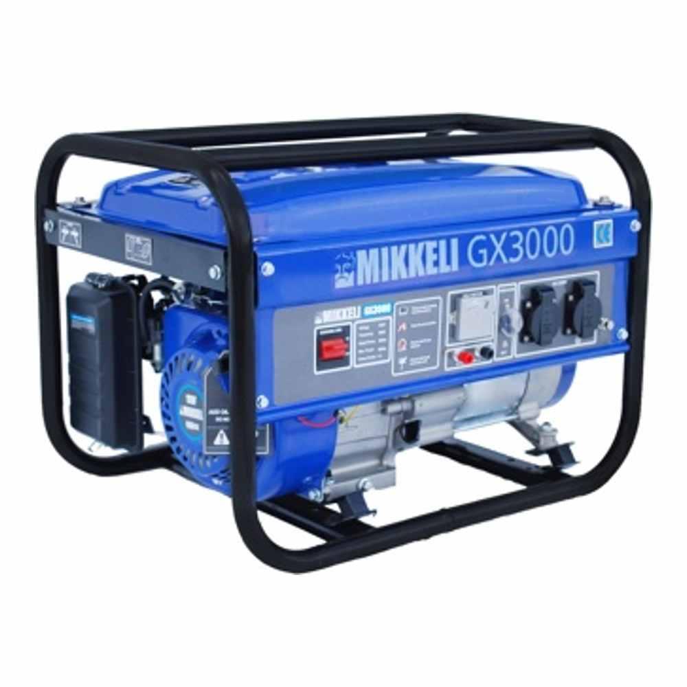 Генератор бензиновый MIKKELI GX3000