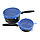 Набор силиконовых крышек (растягивающихся) - 6 шт (разные цвета), фото 2