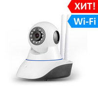 Беспроводная поворотная WiFi камера видеонаблюдения WiFi (русифицированная), фото 1