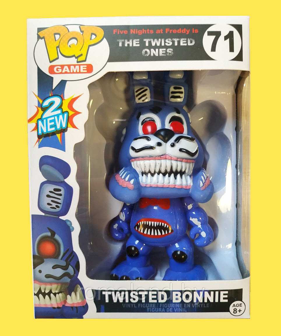 Аниматроник Twisted Bonnie из 5 ночей с Фреди Funko Pop (аналог) - фото 1 - id-p96991758