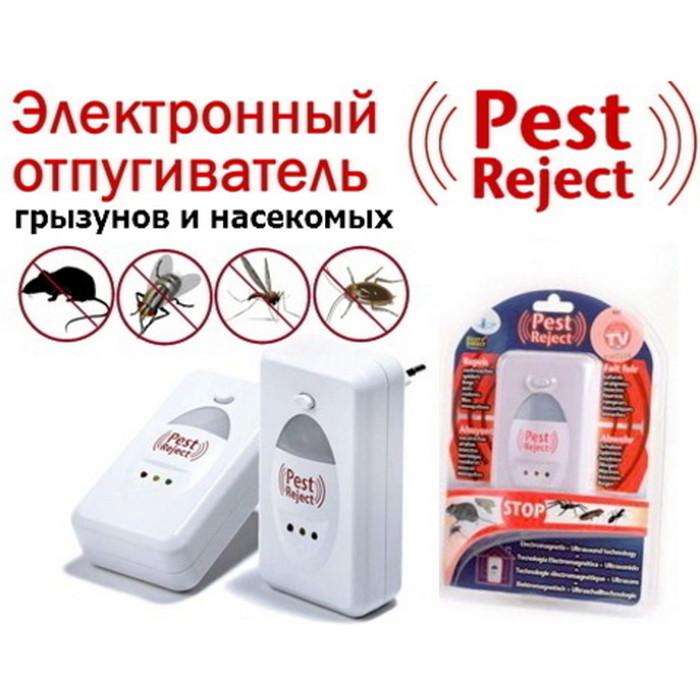 Устройство от насекомых и грызунов Pest Reject (Пест реджект) СуперКачество 142 гр - фото 1 - id-p91274753