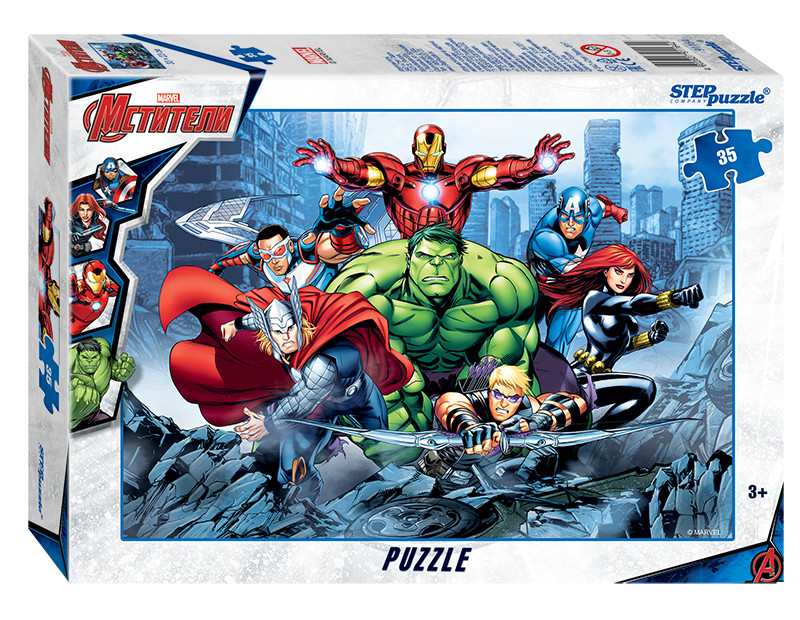 Мозаика "puzzle" 35 "Мстители - 3" (Marvel)