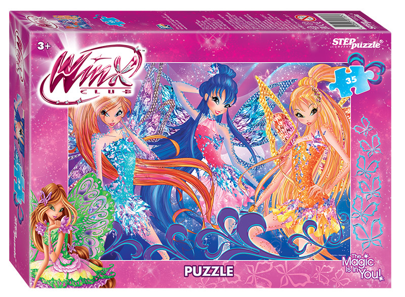 Мозаика "puzzle" 35 "Winx - 2" (Rainbow)