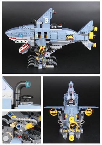Конструктор аналог LEGO Ninjago 70656 "Акула Гармадона: Нападение на Ниндзяго Сити" 930 деталей, LEPIN 06067 - фото 4 - id-p97015909