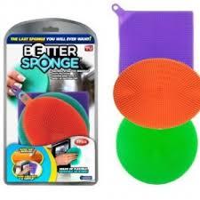 Набор силиконовых губок для уборки Better Sponge, фото 1