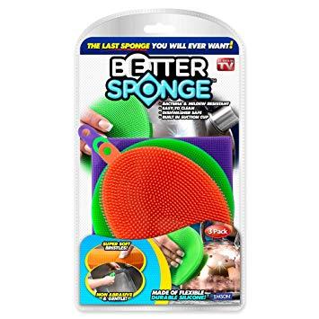 Набор силиконовых губок для уборки Better Sponge - фото 5 - id-p97016057