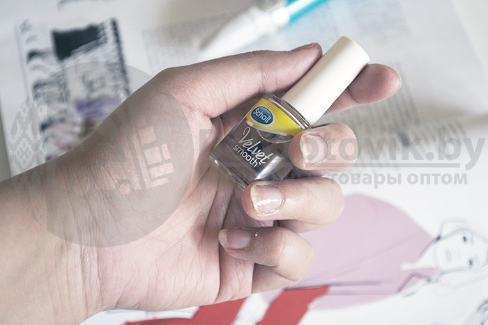 Масло для ухода за ногтями Scholl Velvet Smooth. Красивые и здоровые ногти - фото 5 - id-p93849583