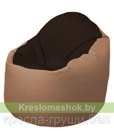Кресло мешок Bravo (темно-коричневый, карамель), фото 2