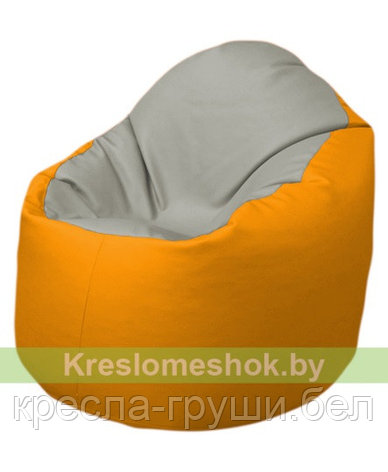 Кресло мешок Bravo (светло-серый, желтый), фото 2