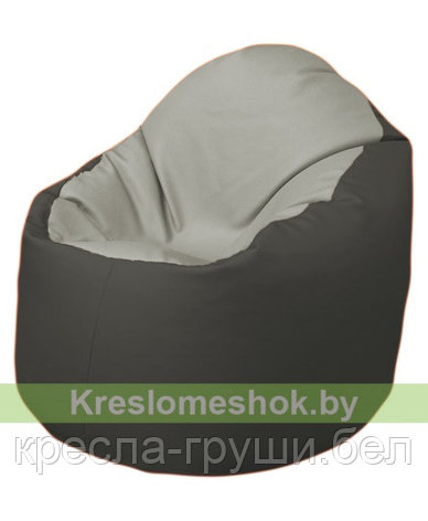 Кресло мешок Bravo (светло-серый, темно-серый), фото 2