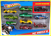 Набор Hot Wheels металлических машинок (10 шт)