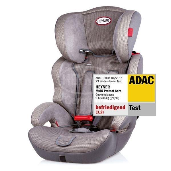 Детское автокресло HEYNER Kids MultiProtect AERO Koala Grey 796 20 + подарок " -воротник ребенка"