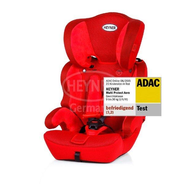 Детское автокресло HEYNER Kids MultiProtect AERO (I,II,III) Racing Red 796 30+ подарок " -воротник ребенка"