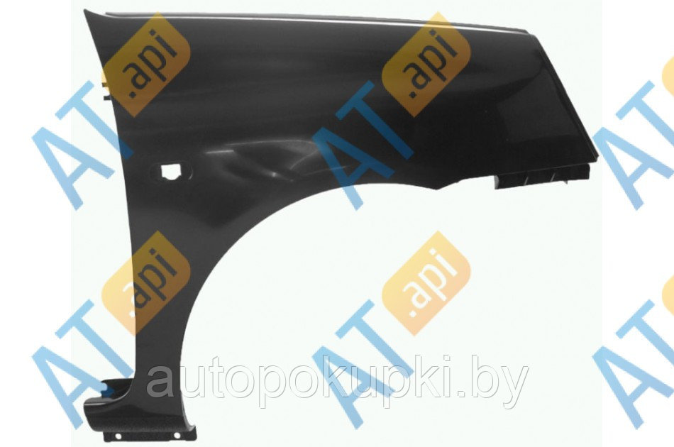 КРЫЛО ПЕРЕДНЕЕ (ПРАВОЕ) Renault Clio II / Рено клио 2,  2001-04.2005