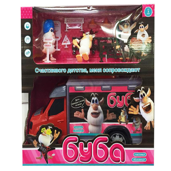 Игровой набор Счастливый «Буба» с автобусом арт. PG1004 - фото 2 - id-p97105531