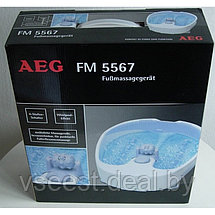 Массажная ванночка (гидромассажер)для ног AEG FM 5567 weis-grau, фото 3