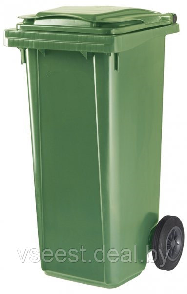 Пластиковый мусорный контейнер на 120 литров (In) - фото 1 - id-p97112598