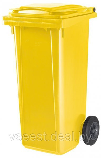 Пластиковый мусорный контейнер на 120 литров (In) - фото 4 - id-p97112598