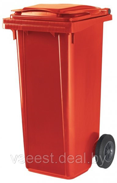 Пластиковый мусорный контейнер на 120 литров (In) - фото 6 - id-p97112598