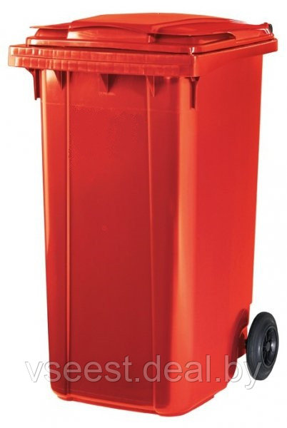 Пластиковый мусорный контейнер на 240 литров (In) - фото 1 - id-p97112599