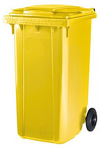 Пластиковый мусорный контейнер на 240 литров (In), фото 2