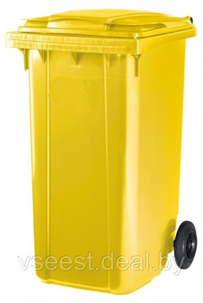 Пластиковый мусорный контейнер на 240 литров (In) - фото 2 - id-p97112599