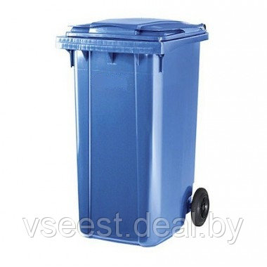 Пластиковый мусорный контейнер на 240 литров (In) - фото 4 - id-p97112599
