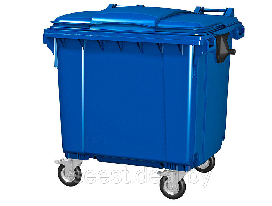 Пластиковый мусорный контейнер на 660 литров (In) - фото 4 - id-p97112601