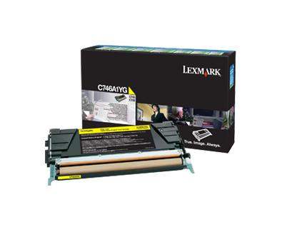 Картридж C746H1YG/ C746H2YG (для Lexmark LaserPrinter C740/ C746/ C748) жёлтый